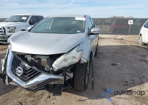 2017 Nissan Murano S из США, поврежденный, VIN 5N1AZ2MGXHN140175